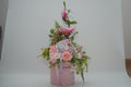 Elegancki Flower Box na 70. Urodziny z Kubkiem