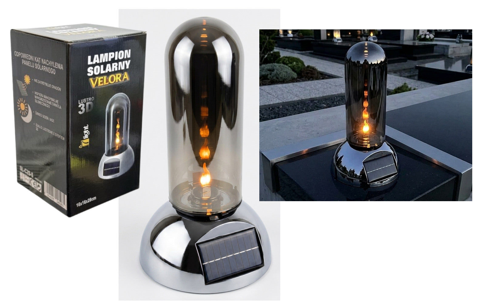 Lampion lustrzany 3D kopuła